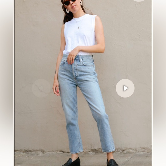 Agolde Denim - AGOLDE Double Pocket Riley Jeans